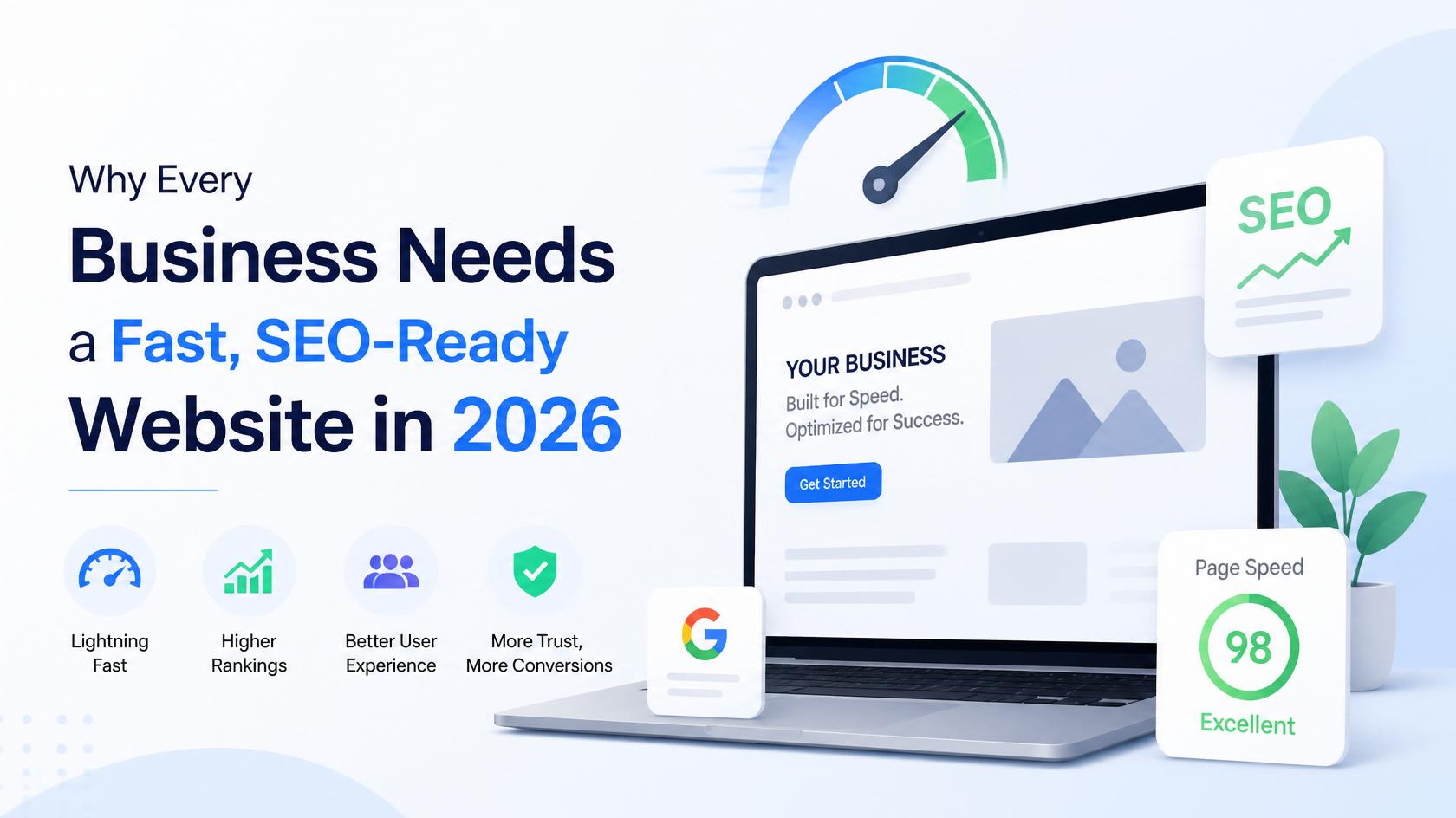 Why Every Business Needs a Fast, SEO-Ready Website in 2026